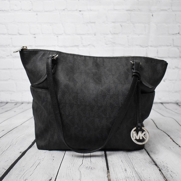 Michael Kors Handbags - Michael Kors East West Tote in Black